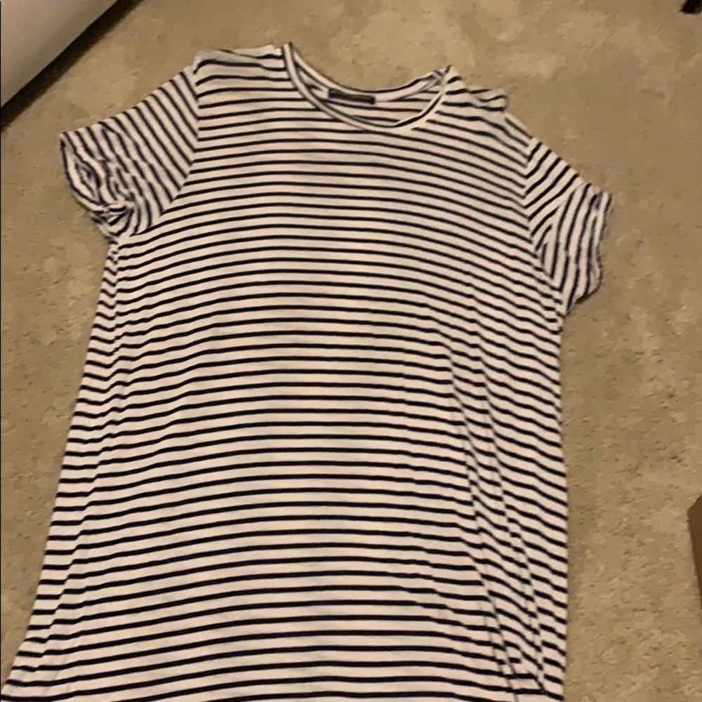 Striped t-shirt dress